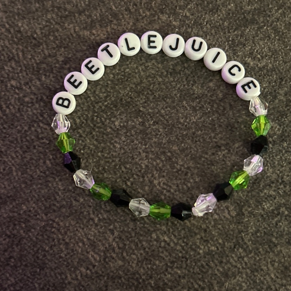 Beetlejuice bracelet